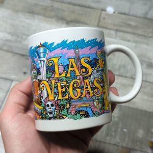 Vintage Torres Las Vegas skyline mug